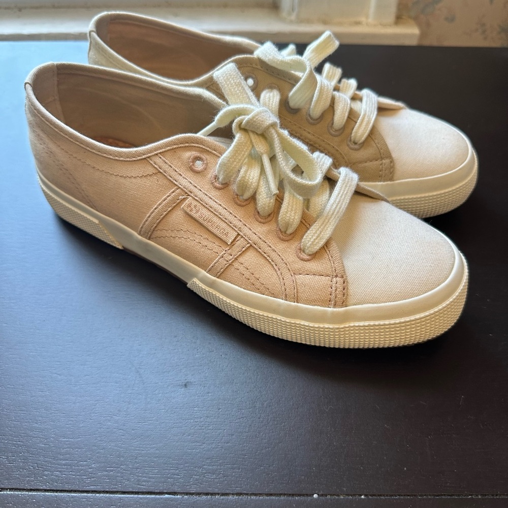 Superga Womens Tennis Shoes Size 39 8 Two Tone Shoes